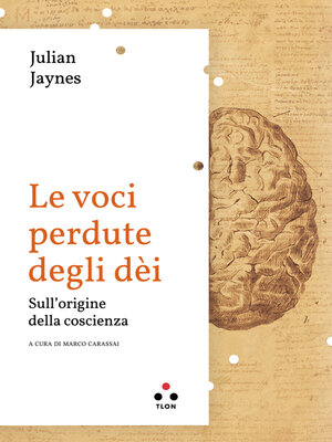 cover image of Le voce perdute degli dèi